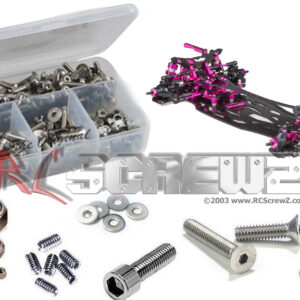 3rac008 - 3 Racing Sakura FF 2014 1/10th Compatible Stainless Screw Kit