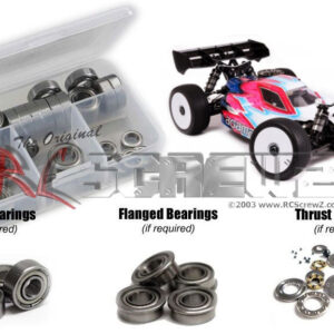 aga004b - Agama Racing A319/P 1/8th Nitro Buggy Compatible Metal Shielded Bearing Kit