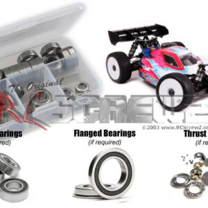 aga004r - Agama Racing A319/P 1/8th Nitro Buggy Rubber Shielded Bearing Kit