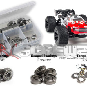 ara018b - Arrma Kraton 4x4 3s/4s (#102690) Metal Shielded Bearing Kit