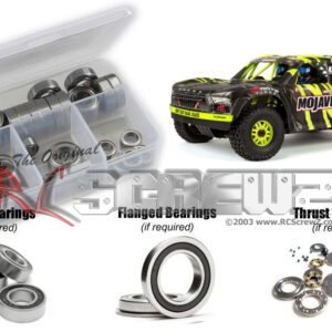 ara023r - Rubber Shielded Bearing Kit For The Arrma Mojave 6s BLX 1/7th (#ARA106058)
