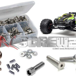 ara036 - Arrma RC Kraton 8s 1/5th (#ARA110002) Stainless Steel Screw Kit