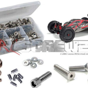 ara037 - Arrma RC Typhoon 6s BLX V5 (#ARA8606V5) Stainless Steel Screw Kit