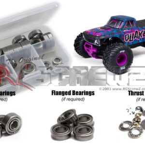 ara066b - Arrma 1/10 Quake 223S DSC 2wd (#ARA3537) Compatible Metal Shielded Bearing Kit