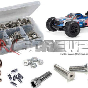 ara067 - Arrma Mini Kraton 3s 1/16th (#ARA2508) Compatible Stainless Steel Screw Kit