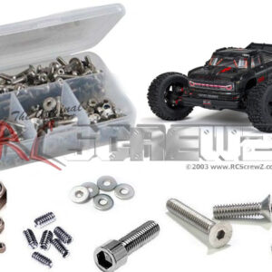 ara068 - Arrma Outcast 8s EXB 1/5th (#ARA5810v2) Compatible Stainless Steel Screw Kit