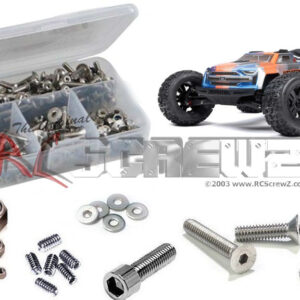 ara069 - Arrma Kraton 6s 4x4 1/8th (#ARA8608V6) Compatible Stainless Steel Screw Kit - Image 1