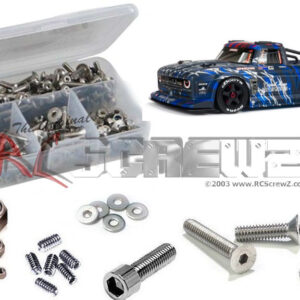 ara070 - Arrma Infraction V2 6s AVC (#ARA7615V2) Compatible Stainless Steel Screw Kit - Image 1