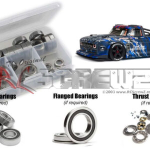 ara070r - Arrma Infraction V2 6s AVC (#ARA7615V2) Compatible Rubber Shielded Bearing Kit