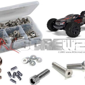 ara071 - Arrma Kraton 6s EXB (#ARA8708V6) Compatible Stainless Steel Screw Kit