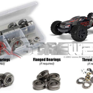 ara071b - Arrma Kraton 6s EXB (#ARA8708V6) Compatible Metal Shielded Bearing Kit