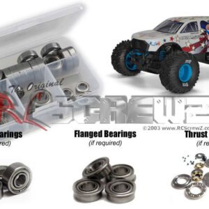ara081b - Arrma Freedom 223s 2wd 1/10th (#ARA3530SFFT1) Compatible Metal Shielded Bearing Kit