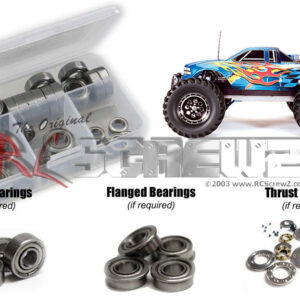 asc016b - Associated Monster MGT .46 RTR (#20501) Compatible Metal Shielded Bearing Kit