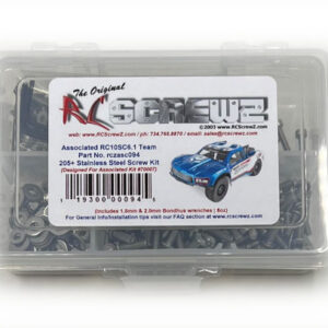asc094 - Stainless Steel Screw Kit For The Associated RC10SC6.1 Team (#70007)