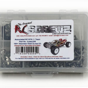 asc095 - Stainless Steel Screw Kit For The Associated RC10T6.1 Team (#70002)