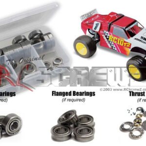 asc109b - Associated RC10T2 Stadium Truck 1/10th (#7012/35/36) Compatible Metal Shielded Bearing Kit