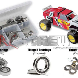 asc109r - Associated RC10T2 Stadium Truck 1/10th (#7012/35/36) Compatible Rubber Shielded Bearing Kit