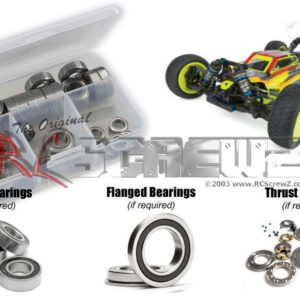 asc111r - Rubber Shielded Bearing Kit For The Associated RC10B74.1D Buggy (#90028)