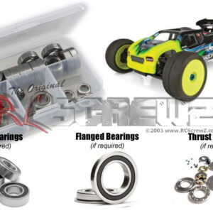 asc112r - Associated RC8T3.2 Nitro Truggy (#80943) Rubber Shielded Bearing Kit