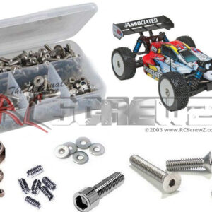 asc114 - Associated RC8.2e Buggy 1/8th (#80908) Stainless Steel Screw Kit