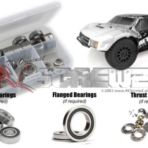 asc117r - Associated Pro2 SC10 (#70020/21) Rubber Shielded Bearing Kit