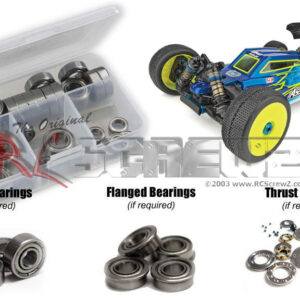 asc119b - Metal Shielded Bearing Kit For The Associated RC8B4e Team 1/8th (#80946)