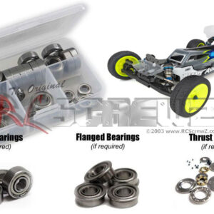 asc121b - Metal Shielded Bearing Kit For The Associated RC10B6.4D 1/10th (#90035)