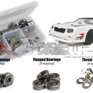 asc125b - Metal Shielded Bearing Kits For The Associated SR10 Dirt Oval (#70030)