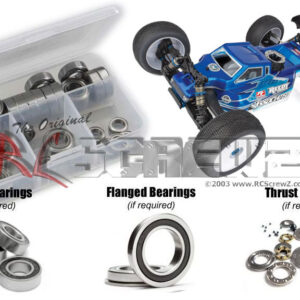 asc128r - Rubber Shielded Bearing Kits For The Associated RC8T4 Nitro 1/8th (#80947)