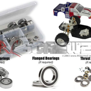 asc144r - Associated RC10T Classic 1/10th (#7002) Compatible Rubber Shielded Bearing Kit