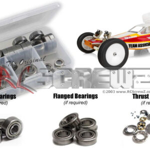 asc147b - Associated RC10 Team/Gold Ed. 1/10th (#6034) Compatible Metal Shielded Bearing Kit