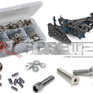 asc150 - Associated RC10 TC8 Steel/Graphite (#30141/42) Compatible Stainless Screw Kit