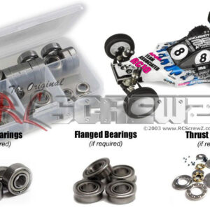 asc151b - Associated RC10 Kinwald Ed. (#6041) Compatible Metal Shielded Bearing Kit
