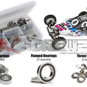 asc151r - Associated RC10 Kinwald Ed. (#6041) Compatible Rubber Shielded Bearing Kit
