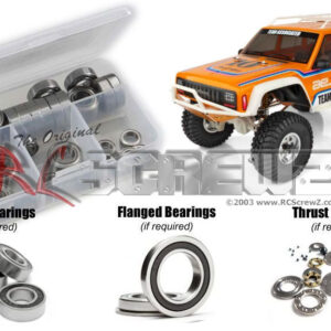 asc158r - Associated RC10 Trail/Portal Truck 1/10th (#40137) Compatible Rubber Shielded Bearing Kit