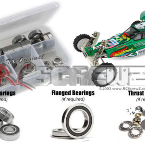asc160r - Associated RC10 '89 Stealth Masami (#6043) Compatible Rubber Shielded Bearing Kit