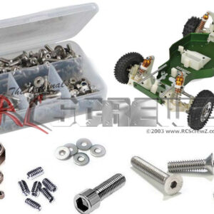 asc163 - Associated RC10 40th Green Ed. (#6010) Compatible Stainless Steel Screw Kit