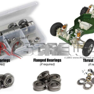 asc163b - Associated RC10 40th Green Ed. (#6010) Compatible Metal Shielded Bearing Kit