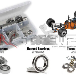 asc164r - Associated RC10F6 Classic 2025 (#8024) Compatible Rubber Shielded Bearing Kit