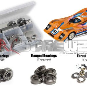 asc169b - Associated RC12L Competition (#4002) Compatible Metal Shielded Bearing Kit