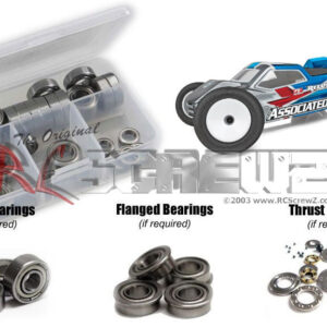 asc170b - Associated RC107T Team 1/10th (#70005) Compatible Metal Shielded Bearing Kit