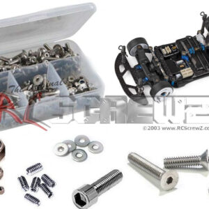 asc174 - Associated RC28R 1/28th Onroad (#20168) Compatible Stainless Steel Screw Kit