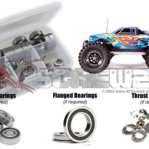 ass016r - Associated Monster GT 4.60 SE Rubber Shielded Bearing Kit
