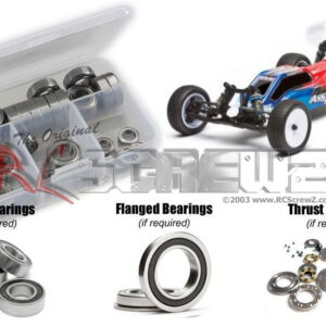 ass059r - Associated RC10 B5M 1/10th (ASC90003) Rubber Shielded Bearing Kit