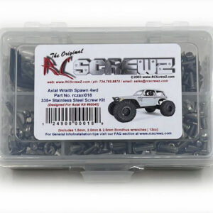 axi018 - Stainless Steel Screw Kit For The Axial Wraith Spawn 4wd (#90045)