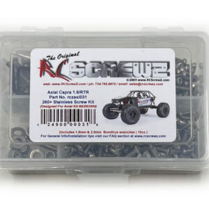 axi031 - Stainless Steel Screw Kit For The Axial Capra 1.9/RTR (#AXI03004)