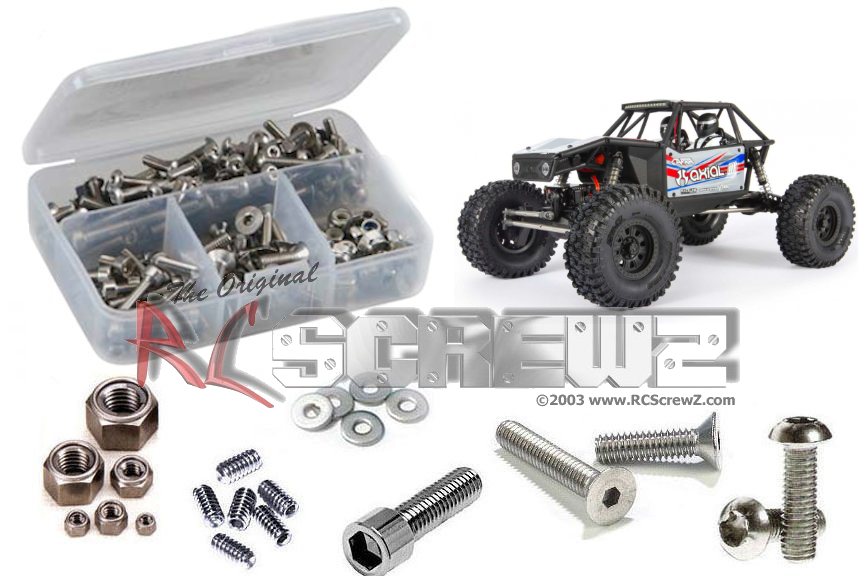 RC Screwz AXI004 Axial Racing Wraith RTR Stainless Steel Screw Kit NEW 