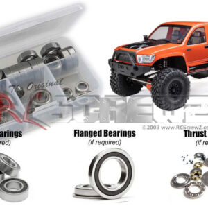 axi042r - Rubber Shielded Bearing Kit For The Axial SCX6 Trail Honcho (#AXI05001)