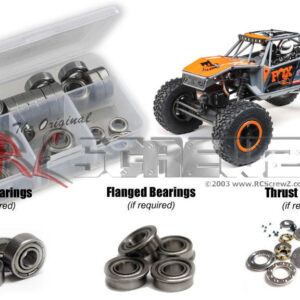 axi043b - Metal Shielded Bearing Kit For The Axial 1/18 UTB18 Capra 4WD Unlimited (#AXI01002)