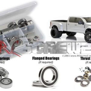 cen031r - Rubber Shielded Bearing Kit For The CEN F-450 SD DL Series (#8980/84)